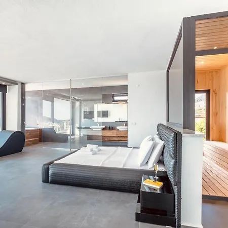 Luxury For 8 With 20m Large Infinity Pool In Kalkan 别墅 卡斯